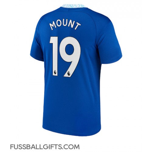 Chelsea Mason Mount #19 Fußballbekleidung Heimtrikot 2022-23 Kurzarm